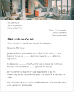 découvrez comment un locataire peut résilier son bail efficacement en envoyant un courrier recommandé. suivez nos conseils pratiques pour rédiger votre lettre de résiliation et respecter les délais légaux.